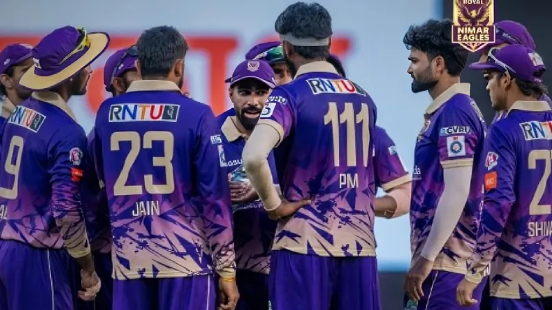MPL T20 2026: Match 27, RNE vs UF Match Prediction – Who will win today’s MPL T20 match between Royal Nimar Eagles vs Ujjain Falcons?