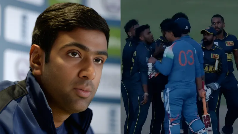 Ashwin reacts to Vaibhav Sooryavanshi's physical contact with Sri Lankan player, calls the situation understandable