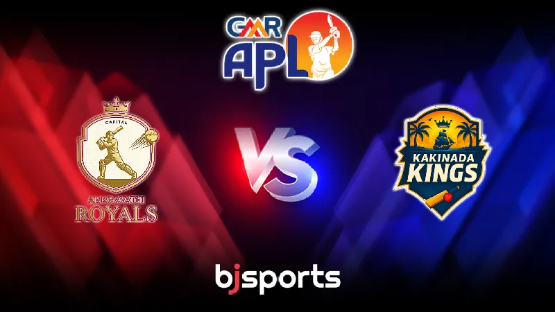 APL 2026 Match 18, AMR vs KK Match Prediction – Who will win today’s APL match between Amaravati Royals vs Kakinada Kings