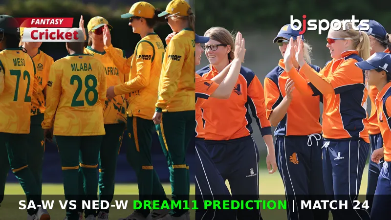 SA-W vs NED-W Dream11 Prediction, Match 24, Fantasy Cricket Tips, Playing XI, Injury Updates, Pitch Report for ICC Women’s T20 World Cup 2026