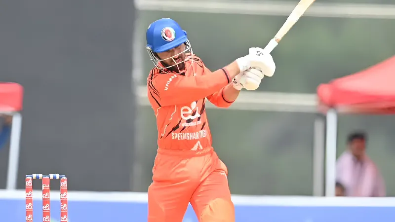 Ismat Alam wins Player of the Tournament award at Shpageeza Cricket League 2026