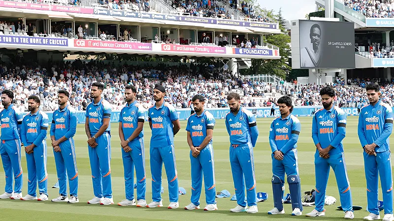 ENG vs IND 2026 Why are Indian and English players wearing black armbands at Lord's