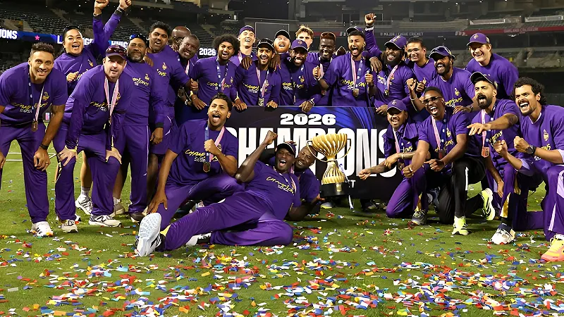 'Korbo Lorbo Jeetbo' - Shah Rukh Khan congratulates LA Knight Riders for MLC triumph