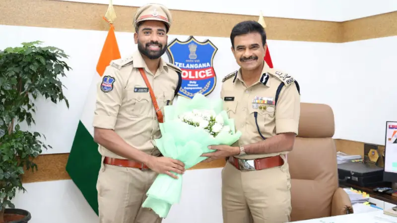 DSP Mohammed Siraj continues serving Telangana while awaiting India return