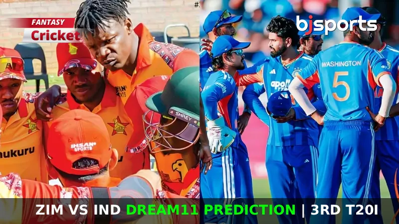 ZIM vs IND Dream11 Prediction, 3rd T20I, Fantasy Cricket Tips, Playing XI, Injury Updates, Pitch Report for India Tour of Zimbabwe 2026