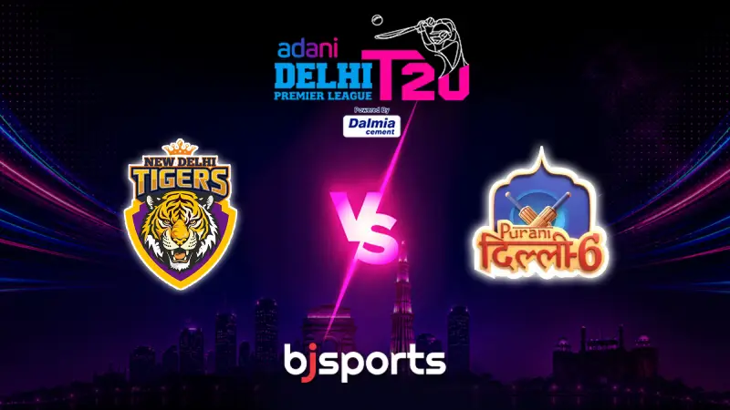 DPL 2026: Match 13, NDT vs PD Match Prediction – Who will win today’s DPL match between New Delhi Tigers vs Purani Dilli 6?