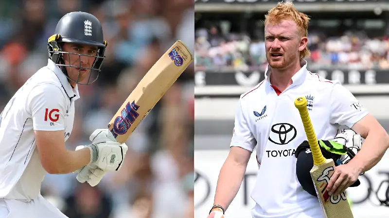 Jordan Cox set to bat at three, Dan Lawrence recalled as England name squad for first two Pakistan Tests