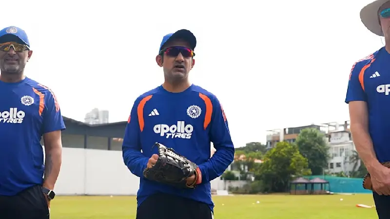 [Watch] Gautam Gambhir delivers strong message to Team India ahead of Sri Lanka Test series