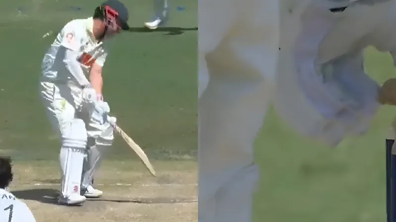 [WATCH] Travis Head replaces bails after being bowled by Hasan Mahmud in Darwin Test
