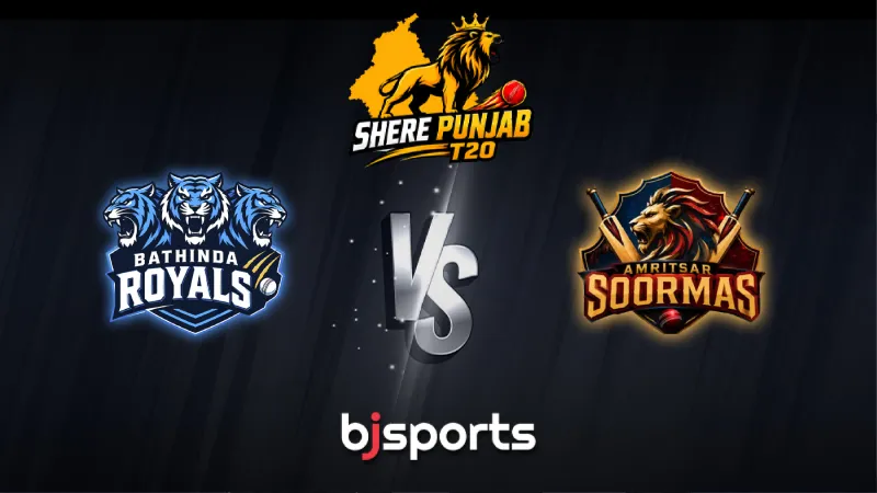 Sher-E-Punjab T20 2026 Match 10, BHT vs AMS Match Prediction – Who will win today’s Sher-E-Punjab T20 match between Bathinda Royals vsAmritsar Soormas
