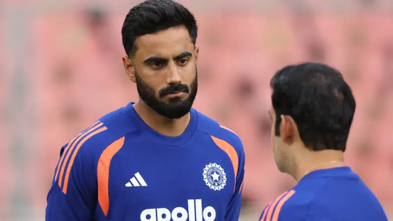 'Saw my name, couldn't process it' - Naman Dhir on his India debut