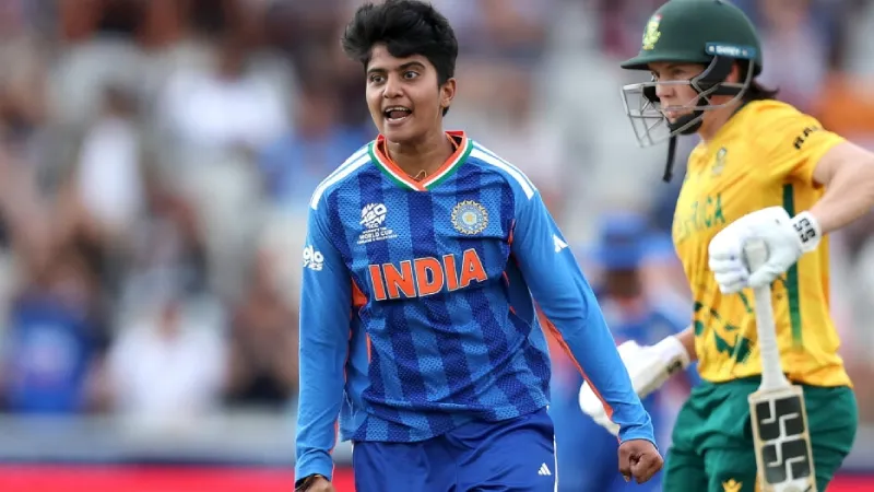 Sree Charani sets all-time record in ICC Women's T20I bowling rankings