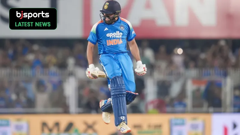 Rohit Sharma becomes fastest opener to 10,000 ODI runs, surpasses Tendulkar's 22-year record