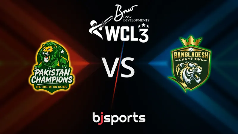 WCL 2026 Match 2, PAK C vs BAN C Match Prediction – Who will win today’s WCL match between Pakistan Champions vs Bangladesh Champions