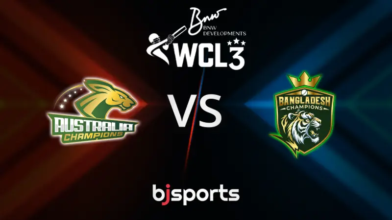 WCL 2026: Match 7, AUS C vs BAN C Match Prediction – Who will win today’s WCL match between Australia Champions vs Bangladesh Champions?