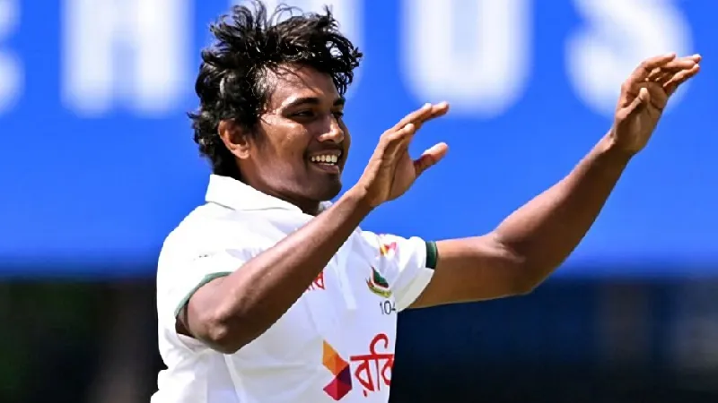 Hasan Mahmud delighted after becoming Bangladesh’s first Test hat-trick hero