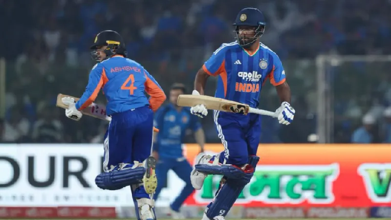 Abhishek Sharma credits Sanju Samson’s sacrifice for India’s fearless batting approach