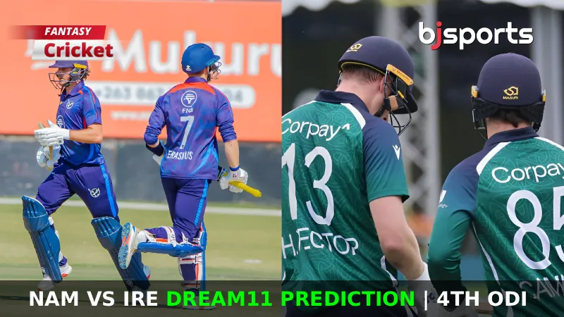 NAM vs IRE Dream11 Prediction, 4th ODI, Fantasy Cricket Tips, Playing XI, Injury Updates, Pitch Report for Ireland tour of Namibia, 2026
