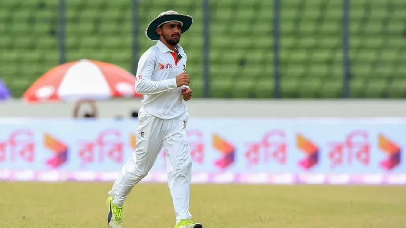 Mominul Haque exits 1st Test with concussion as Jaker Ali steps in as substitute