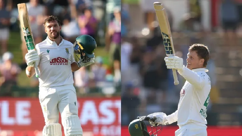 Ryan Rickelton, Wiaan Mulder register world record after twin centuries in Newlands Test