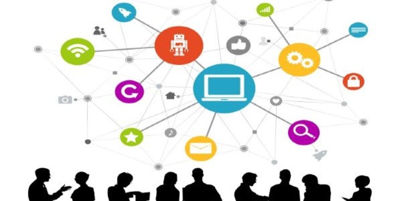 Illustration of business people