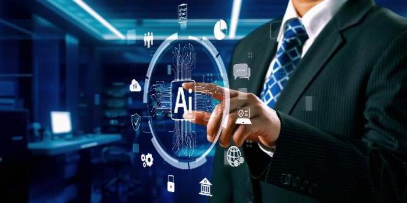 Human interact with ai artificial intelligence brain process generative ai uuid