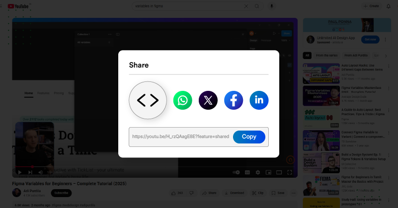 How to embed videos