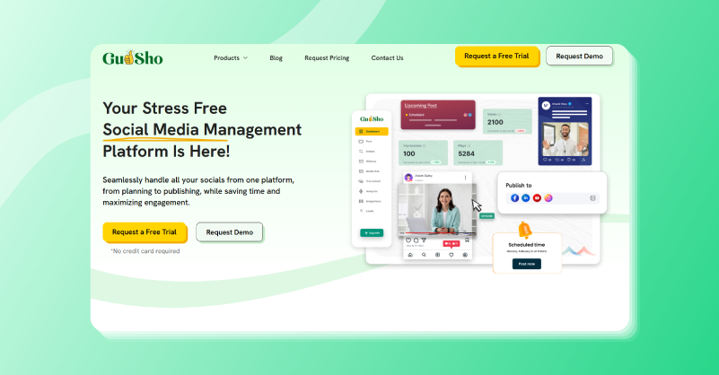 GUDSHO Website Like Agorapulse