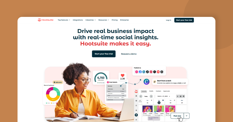 social scheduling platform