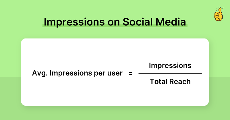 Social Media Impressions