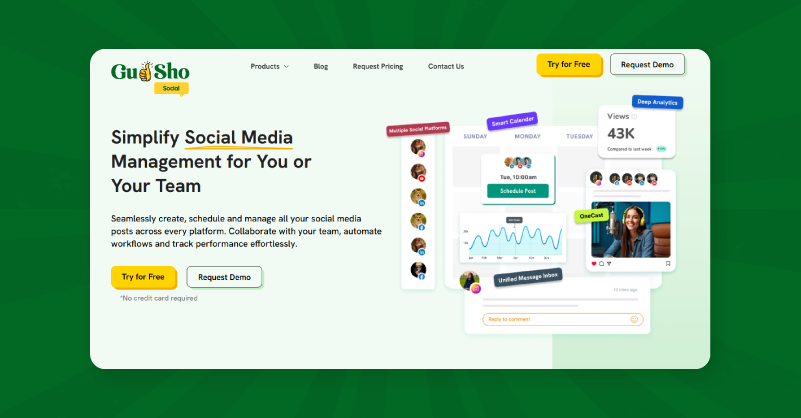 Gudsho social media scheduler
