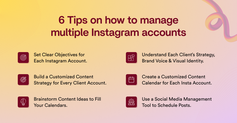 Tips to Manage Multiple Instagram Accounts