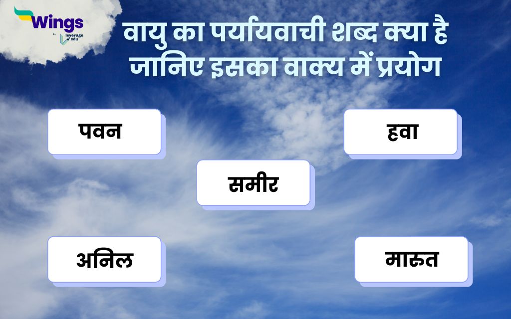 Vayu ka Paryayvachi Shabd क्या है साथ ही जानिए वायु पर्यायवाची शब्द का