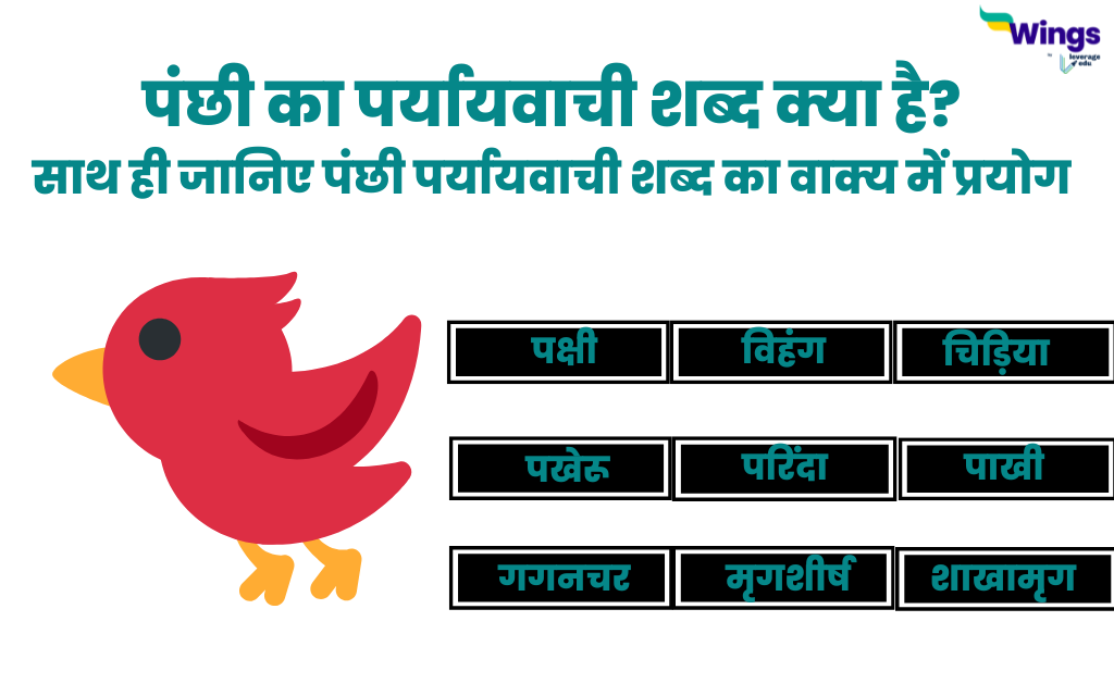 Panchi ka Paryayvachi Shabd कितने होते हैं और इनके वाक्यों में प्रयोग