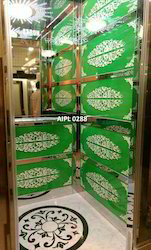 Designer Cabin Mirror Passenger Elevators