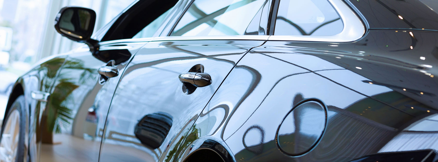 deep shine gloss paintwork after coating treatment