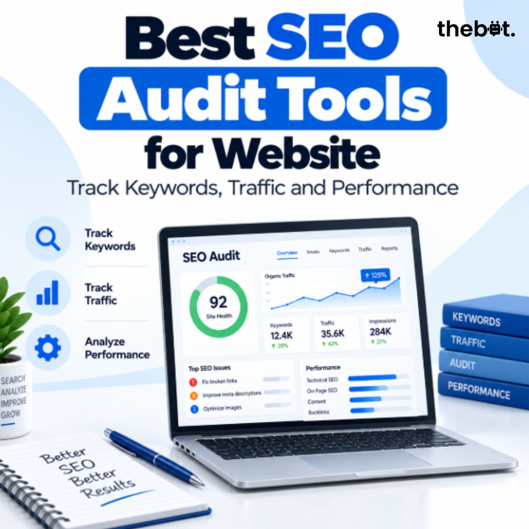 Best SEO Audit Tools for Website: Track Keywords, Traffic and Performance