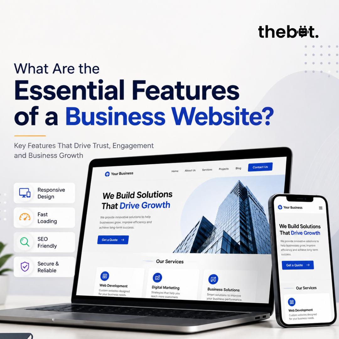 Essential Features of a Business Website | The Bot Agency