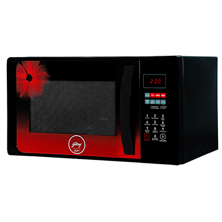 Godrej 23L Convection Microwave Oven - GME 723 CF3 PM Red Daisy