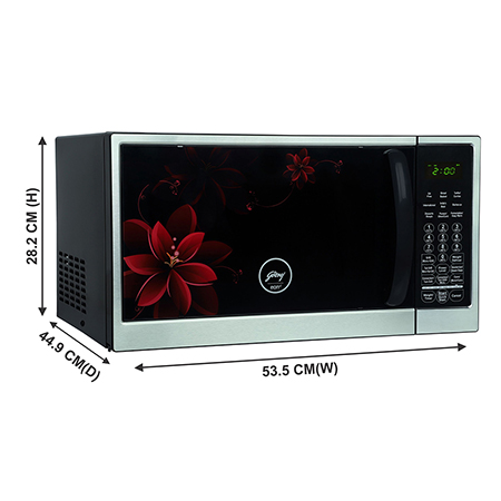 Godrej 30L Convection Microwave Oven - GME 730 CR1 PZ Wine Lily