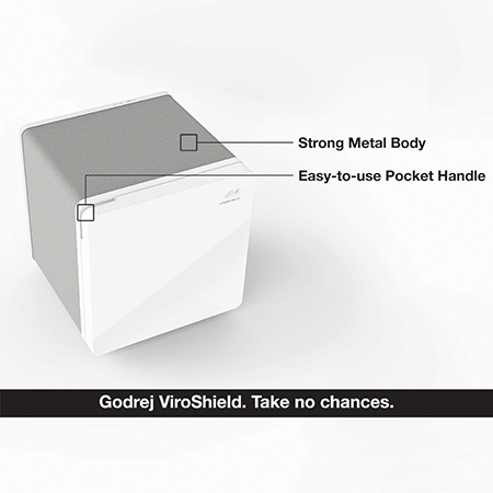 Godrej ViroShield 4.0 30L UV-C Disinfecting Device