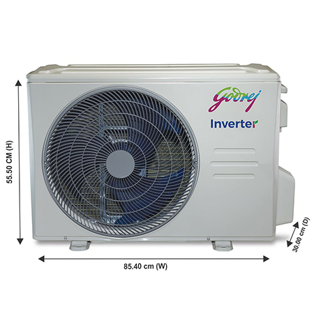 Godrej 1.5 Tr 5-Star Inverter Split AC - GIC 18HTC5 WTA