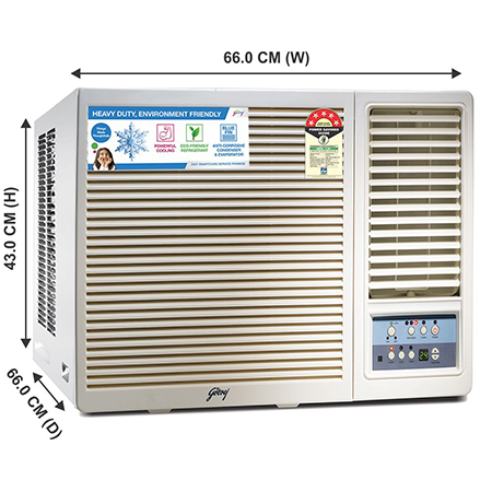 Godrej 1 Tr 5-Star Fixed Speed Window AC - GWC 12UTC5 WSA