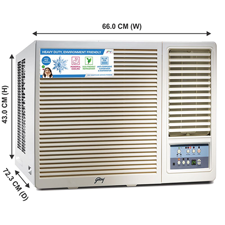 Godrej 2 Tr 3-Star Fixed Speed Window AC - GWC 24UTC3 WSA