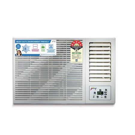 Godrej 1.5 Tr 5-Star Fixed Speed Window AC - GWC 18DTC5 WSA