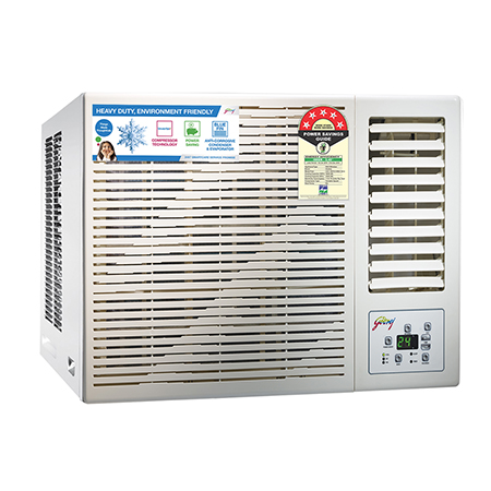 Godrej 1.5 Tr 5-Star Inverter Window AC - GVC 18DTC5 WSA