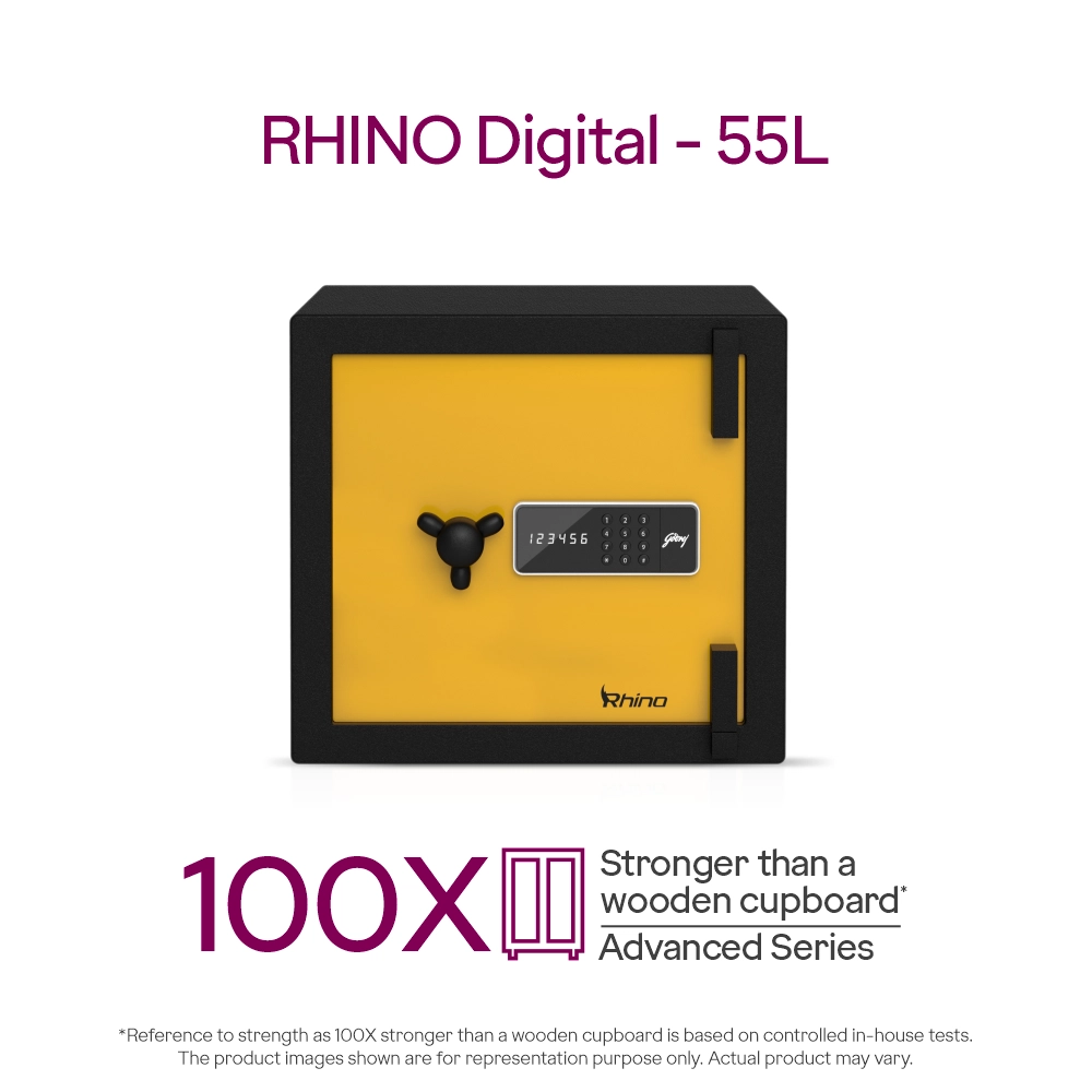 Godrej Rhino Gold 55L Digital Home Locker