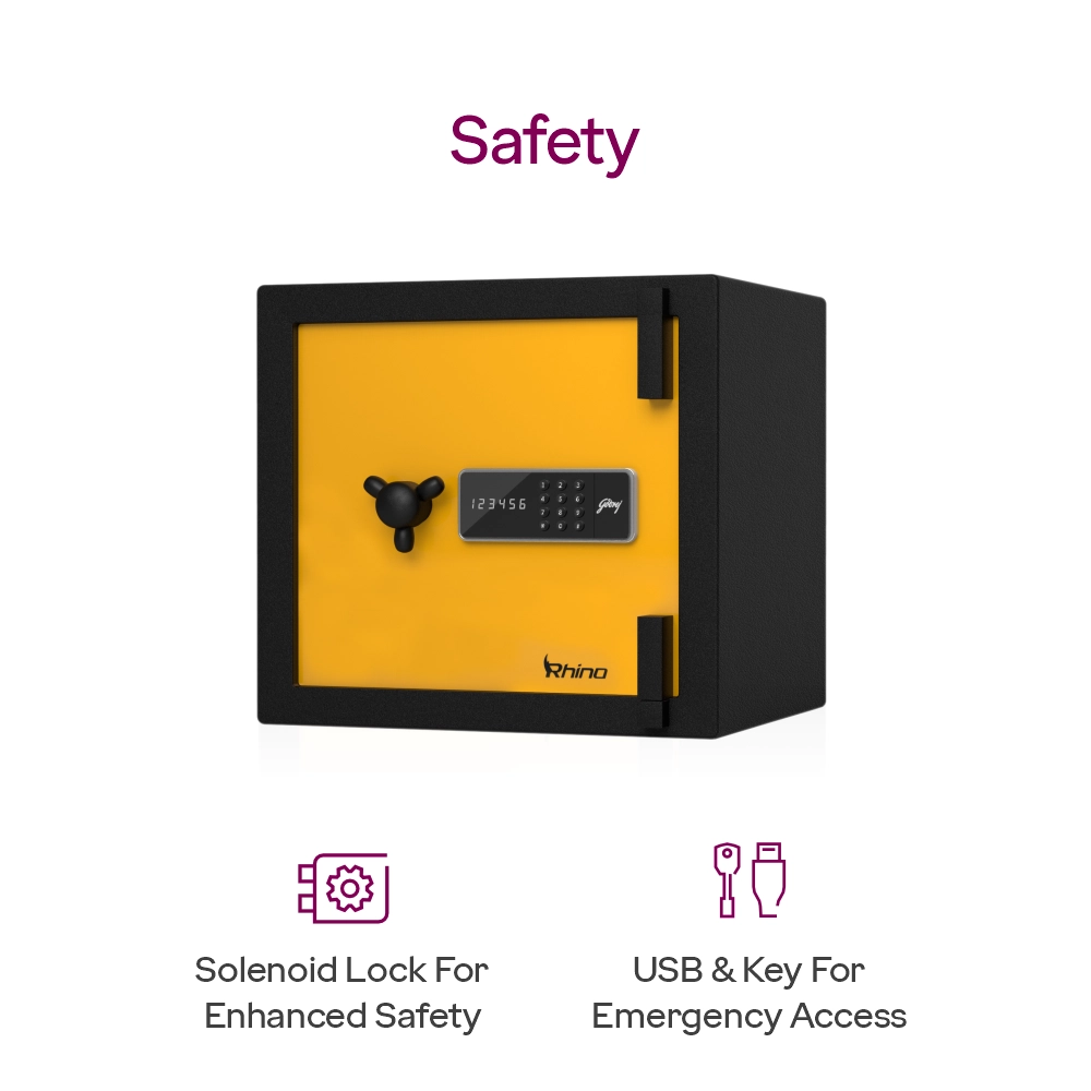 Godrej Rhino Gold 55L Digital Home Locker