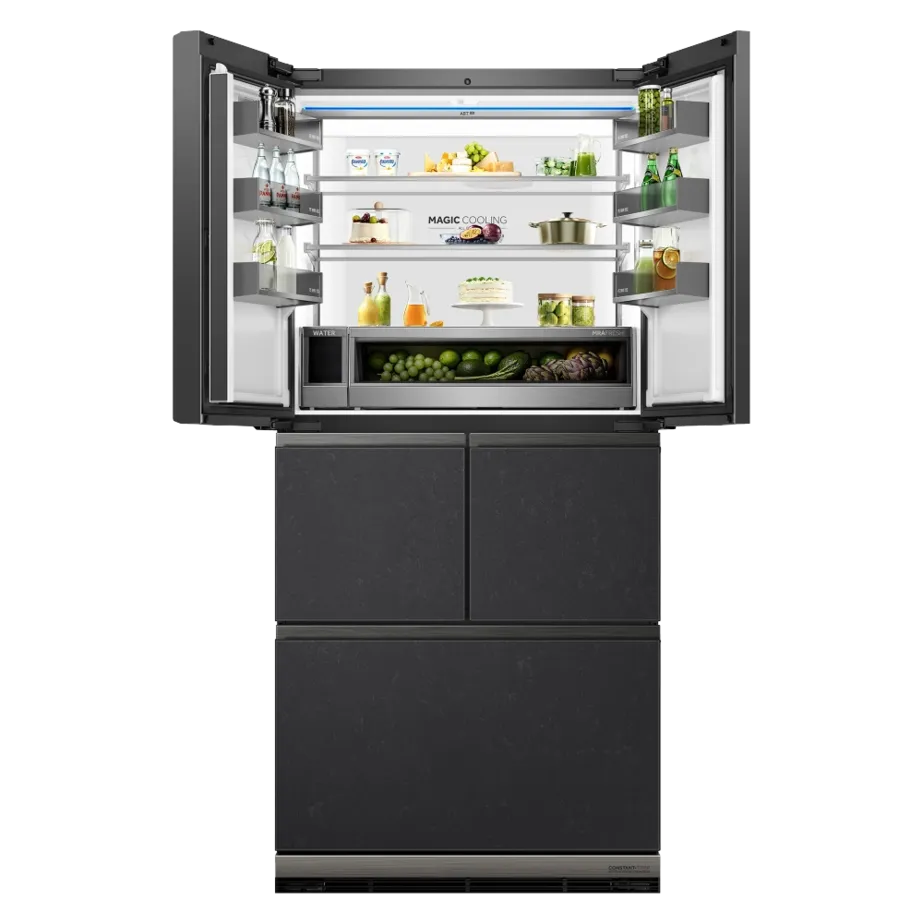Haier 552L In-Vista 5 Door Free Built-In Side by Side Refrigerator