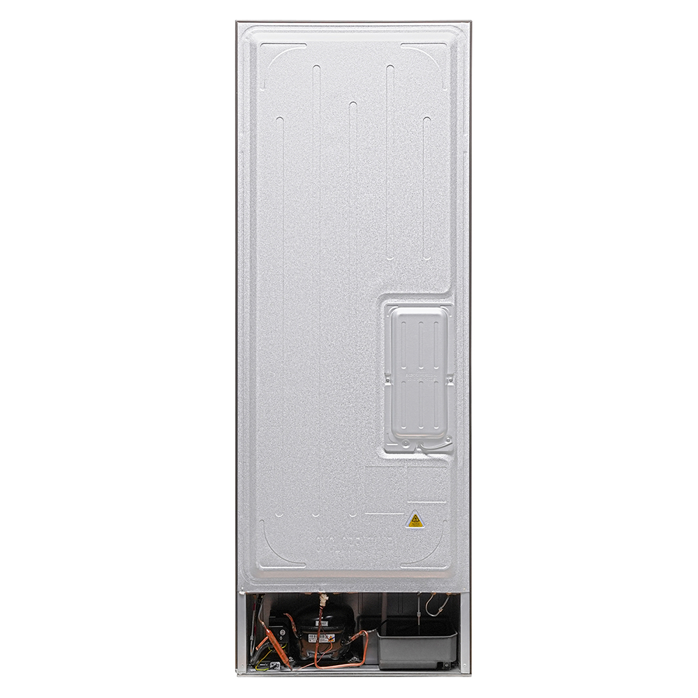 Haier 355L  2 Star  Beige Glass Bottom Mount Refrigerator